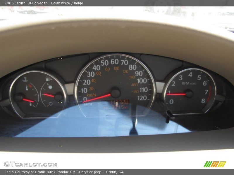 Polar White / Beige 2006 Saturn ION 2 Sedan