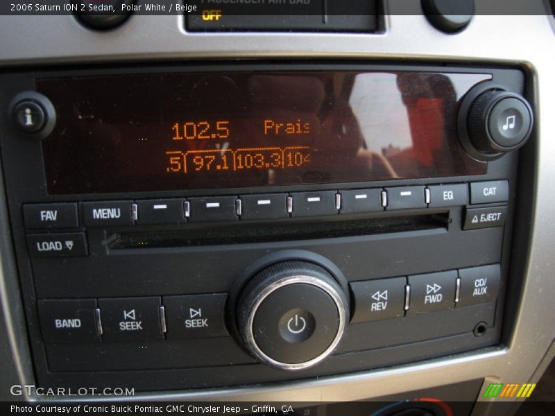 Polar White / Beige 2006 Saturn ION 2 Sedan