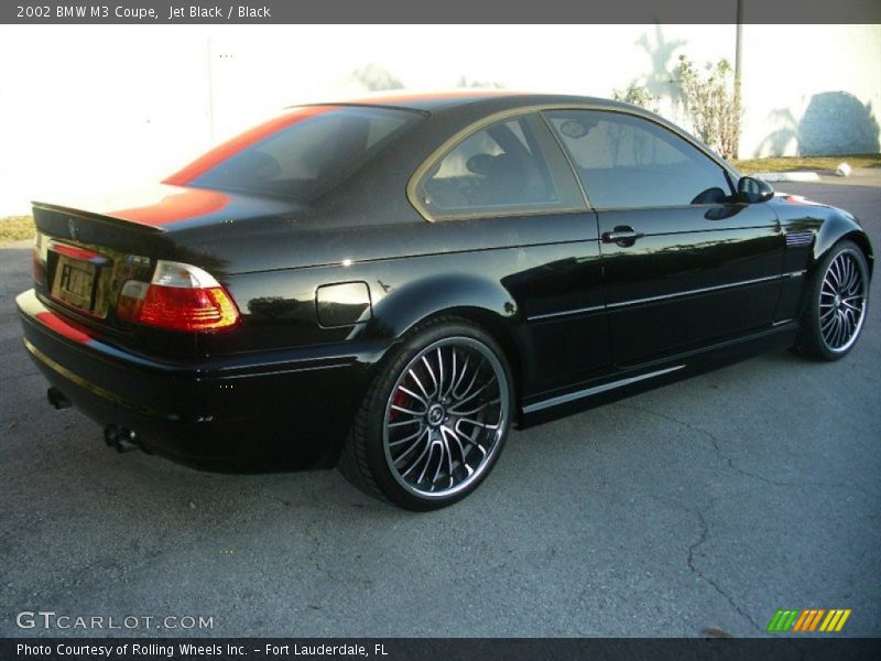 Jet Black / Black 2002 BMW M3 Coupe
