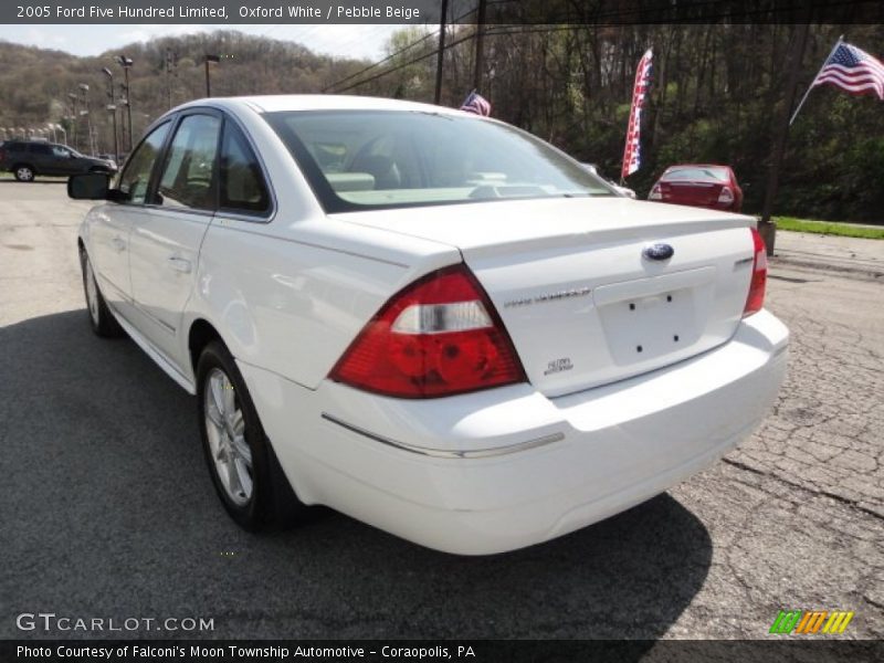 Oxford White / Pebble Beige 2005 Ford Five Hundred Limited