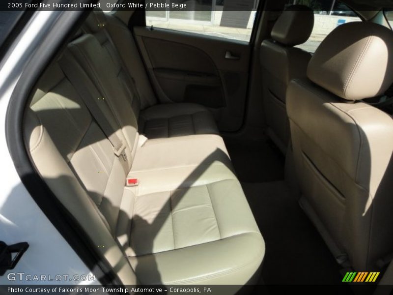 Oxford White / Pebble Beige 2005 Ford Five Hundred Limited