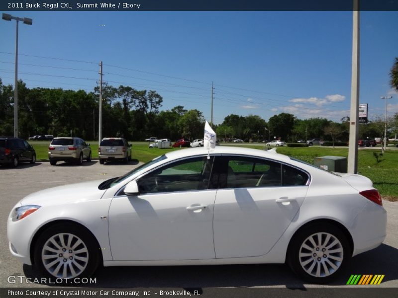 Summit White / Ebony 2011 Buick Regal CXL