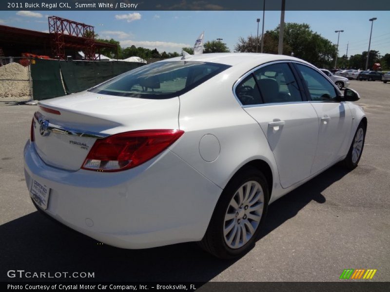 Summit White / Ebony 2011 Buick Regal CXL