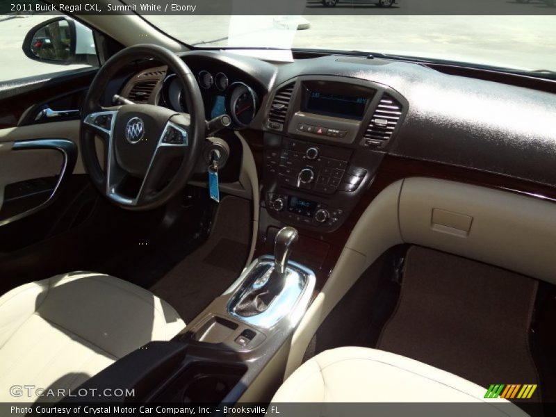 Summit White / Ebony 2011 Buick Regal CXL