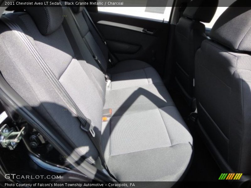 Black Granite Metallic / Charcoal 2011 Chevrolet Aveo LT Sedan