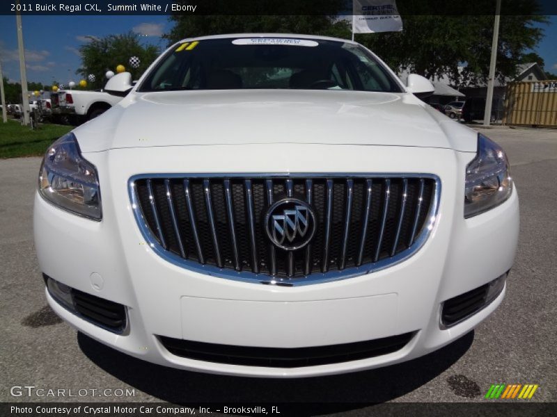Summit White / Ebony 2011 Buick Regal CXL