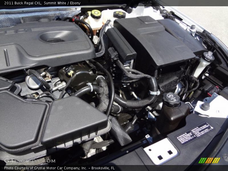 Summit White / Ebony 2011 Buick Regal CXL