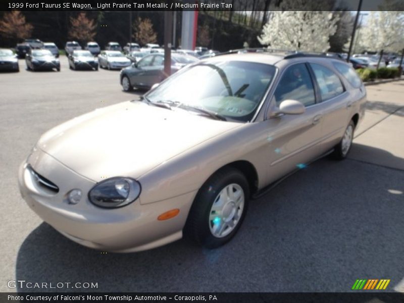 Light Prairie Tan Metallic / Medium Prairie Tan 1999 Ford Taurus SE Wagon