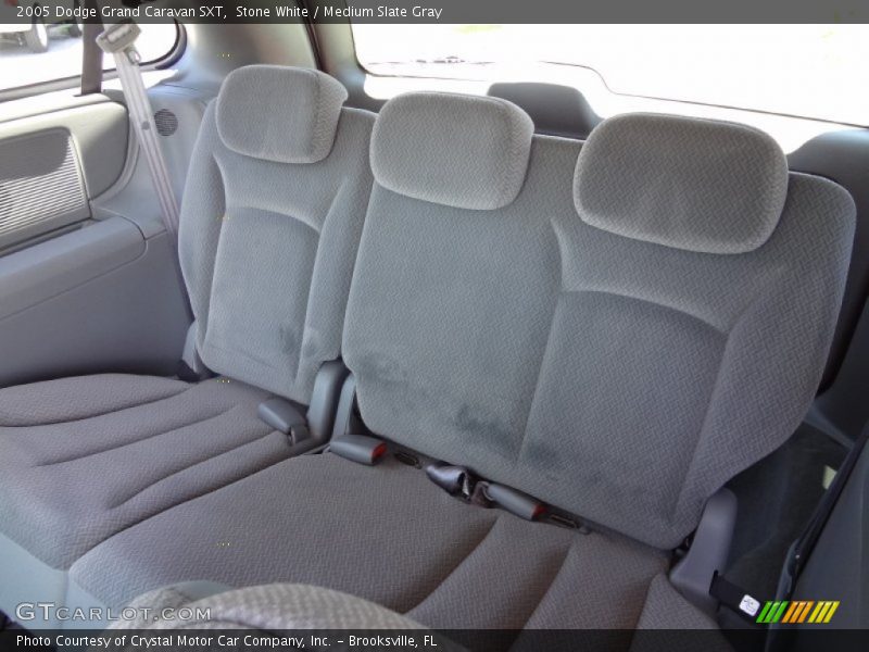 Stone White / Medium Slate Gray 2005 Dodge Grand Caravan SXT