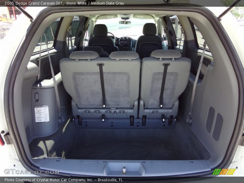 Stone White / Medium Slate Gray 2005 Dodge Grand Caravan SXT