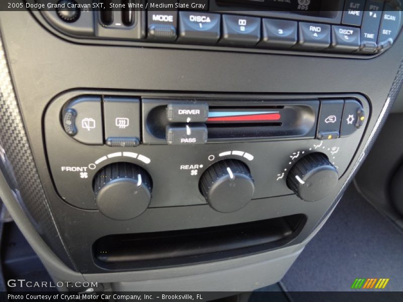 Stone White / Medium Slate Gray 2005 Dodge Grand Caravan SXT