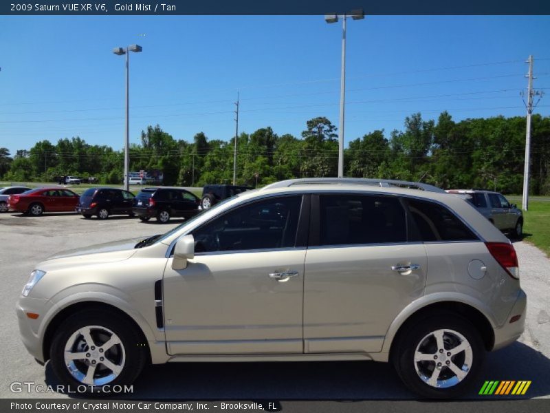 Gold Mist / Tan 2009 Saturn VUE XR V6