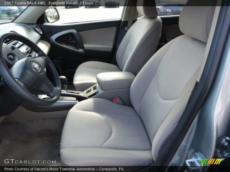 Everglade Metallic / Taupe 2007 Toyota RAV4 4WD