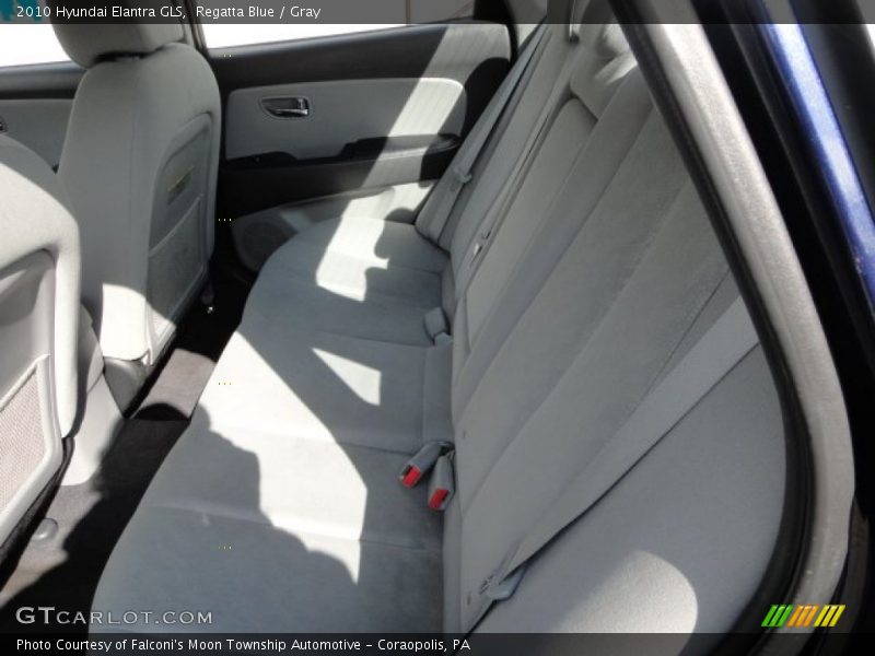 Regatta Blue / Gray 2010 Hyundai Elantra GLS