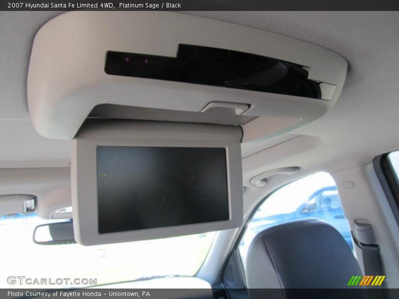 Platinum Sage / Black 2007 Hyundai Santa Fe Limited 4WD