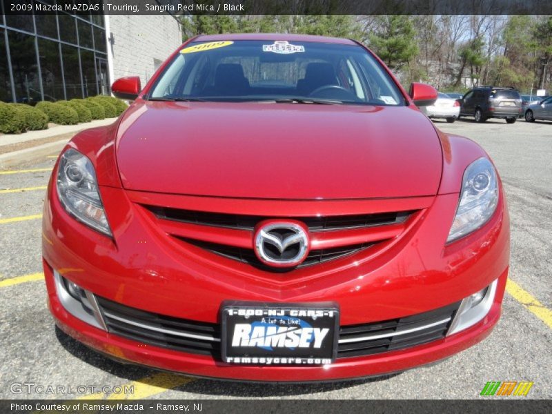 Sangria Red Mica / Black 2009 Mazda MAZDA6 i Touring