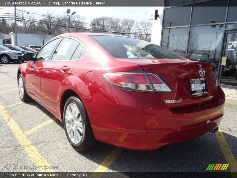 Sangria Red Mica / Black 2009 Mazda MAZDA6 i Touring