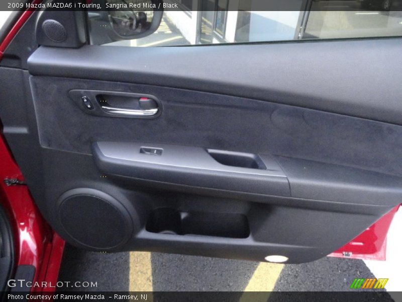 Sangria Red Mica / Black 2009 Mazda MAZDA6 i Touring