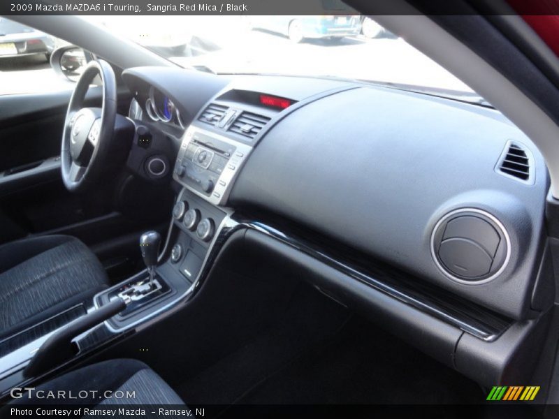 Sangria Red Mica / Black 2009 Mazda MAZDA6 i Touring