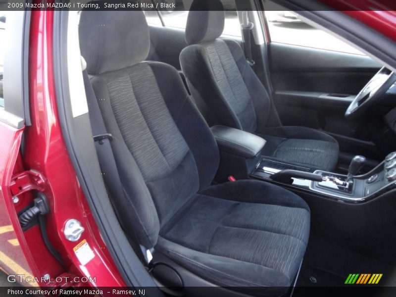 Sangria Red Mica / Black 2009 Mazda MAZDA6 i Touring