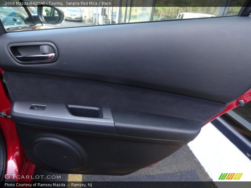 Sangria Red Mica / Black 2009 Mazda MAZDA6 i Touring