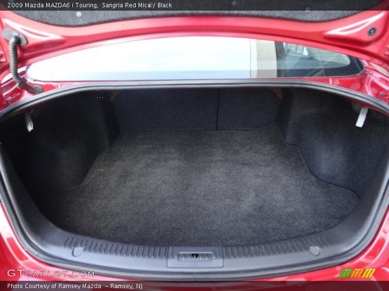 Sangria Red Mica / Black 2009 Mazda MAZDA6 i Touring