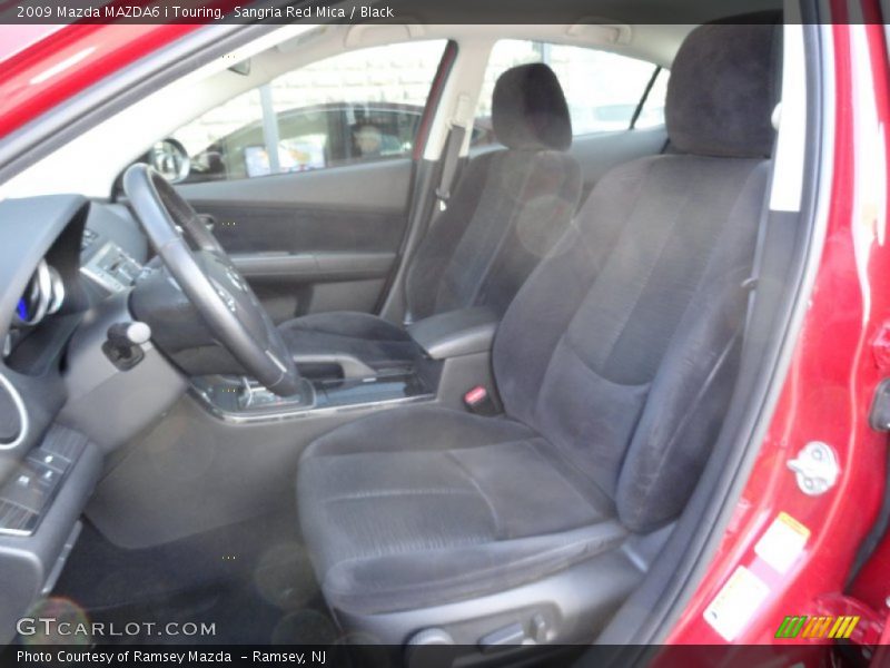 Sangria Red Mica / Black 2009 Mazda MAZDA6 i Touring