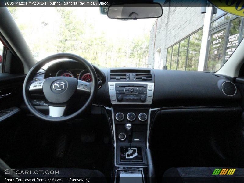 Sangria Red Mica / Black 2009 Mazda MAZDA6 i Touring