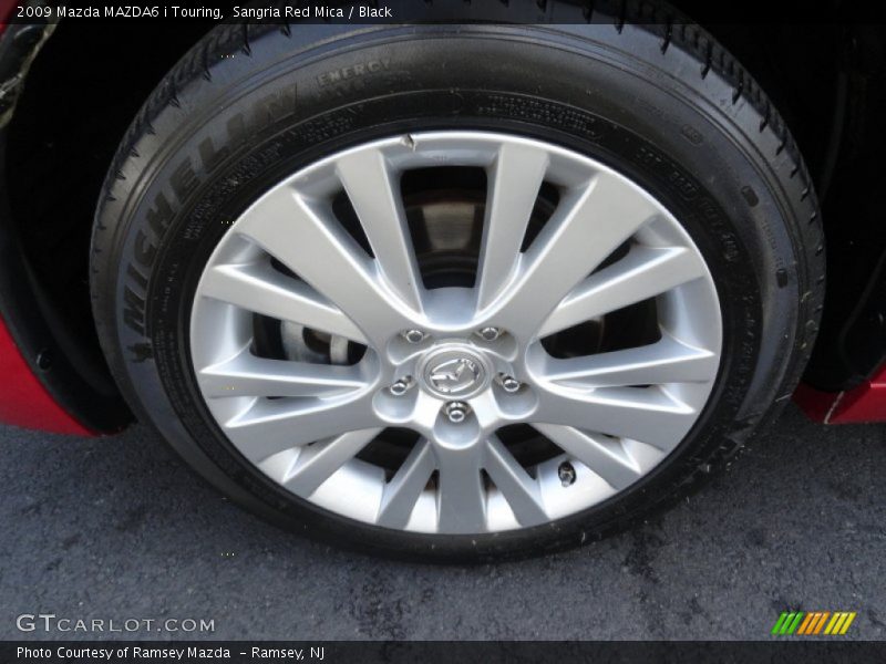 Sangria Red Mica / Black 2009 Mazda MAZDA6 i Touring