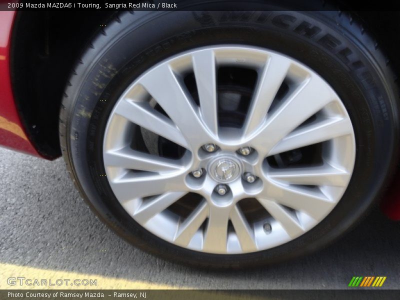 Sangria Red Mica / Black 2009 Mazda MAZDA6 i Touring
