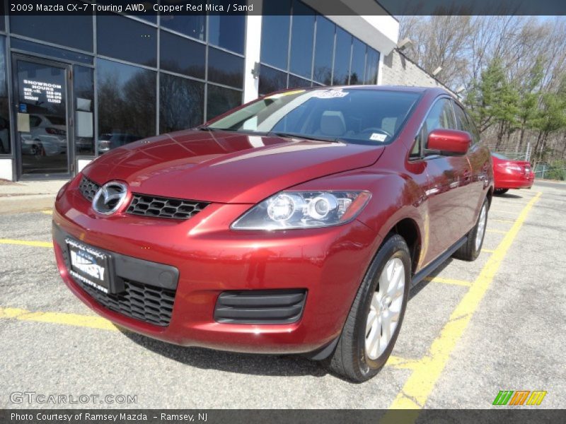 Copper Red Mica / Sand 2009 Mazda CX-7 Touring AWD