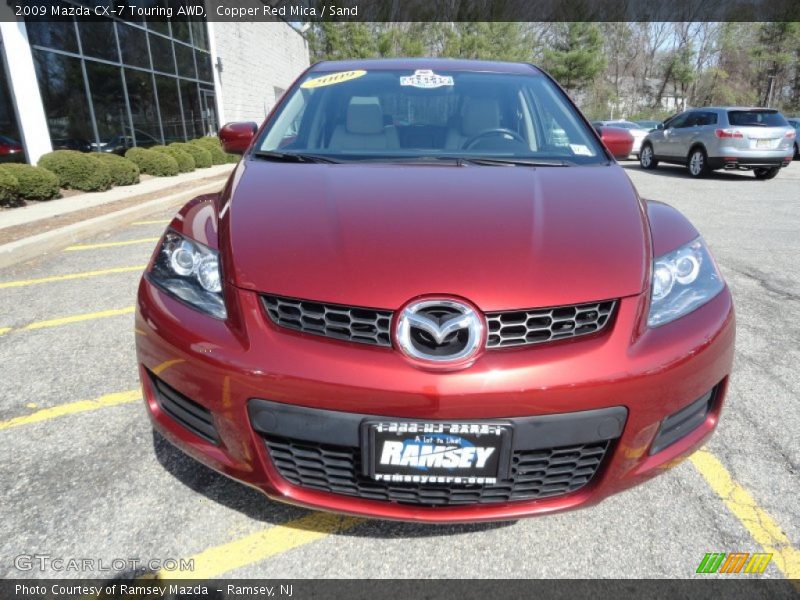 Copper Red Mica / Sand 2009 Mazda CX-7 Touring AWD