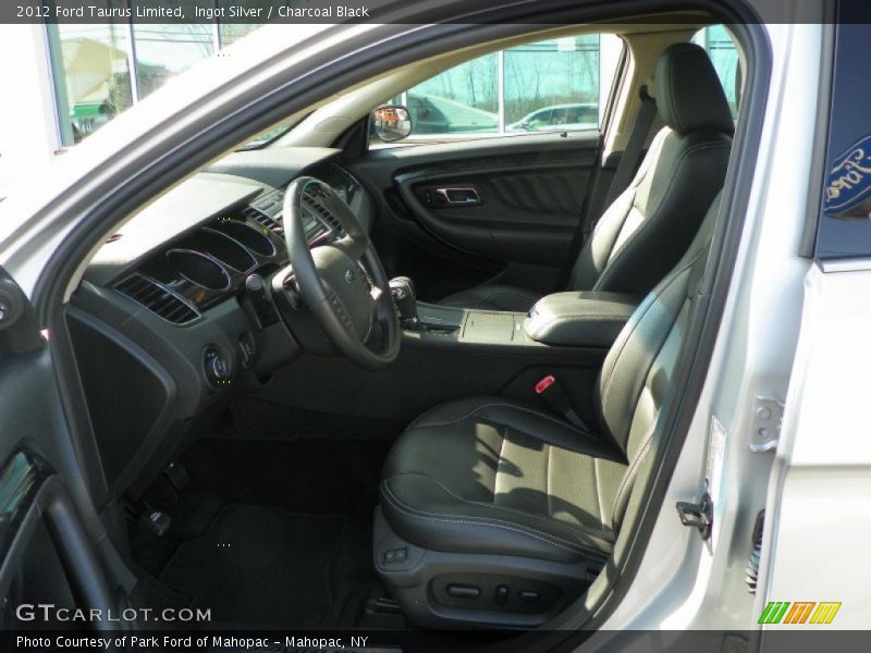 Ingot Silver / Charcoal Black 2012 Ford Taurus Limited