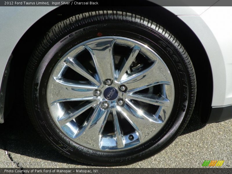 Ingot Silver / Charcoal Black 2012 Ford Taurus Limited