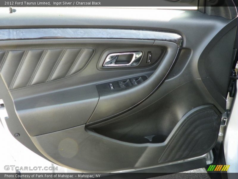 Ingot Silver / Charcoal Black 2012 Ford Taurus Limited