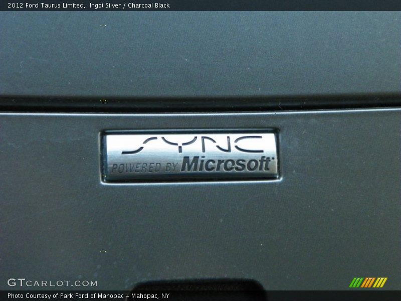 Ingot Silver / Charcoal Black 2012 Ford Taurus Limited