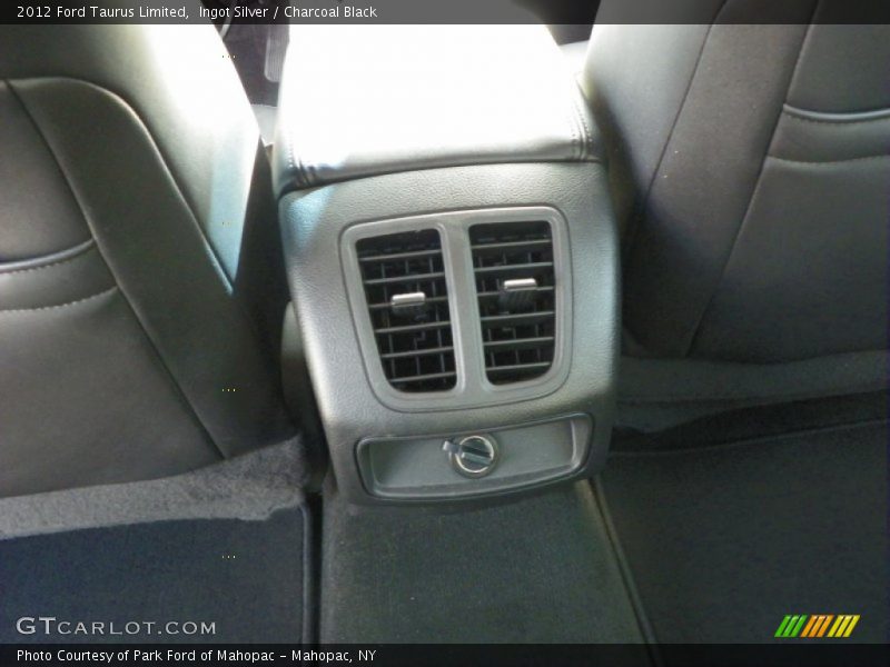 Ingot Silver / Charcoal Black 2012 Ford Taurus Limited