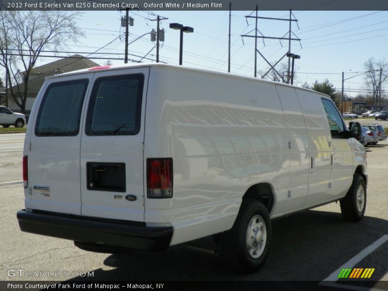 Oxford White / Medium Flint 2012 Ford E Series Van E250 Extended Cargo