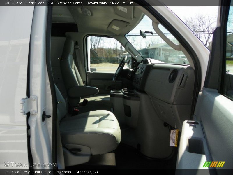 Oxford White / Medium Flint 2012 Ford E Series Van E250 Extended Cargo