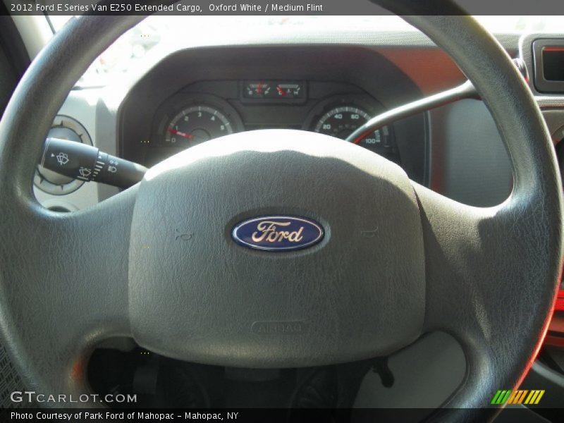 Oxford White / Medium Flint 2012 Ford E Series Van E250 Extended Cargo