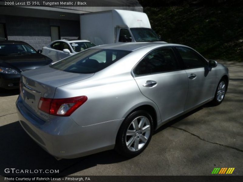 Tungsten Metallic / Black 2008 Lexus ES 350