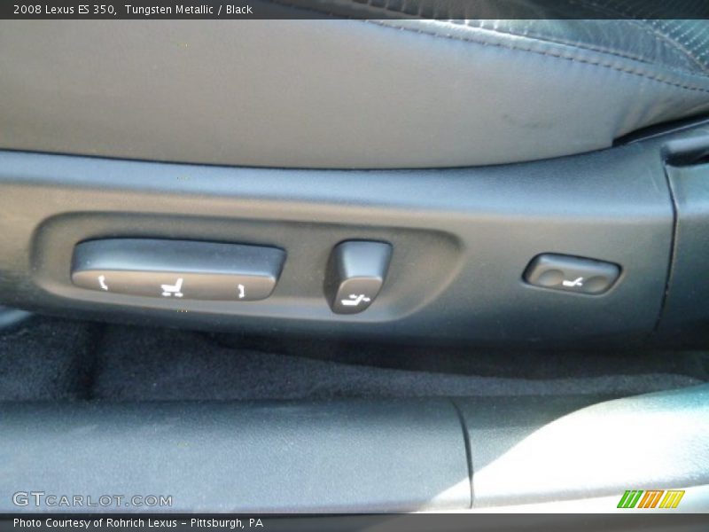 Tungsten Metallic / Black 2008 Lexus ES 350