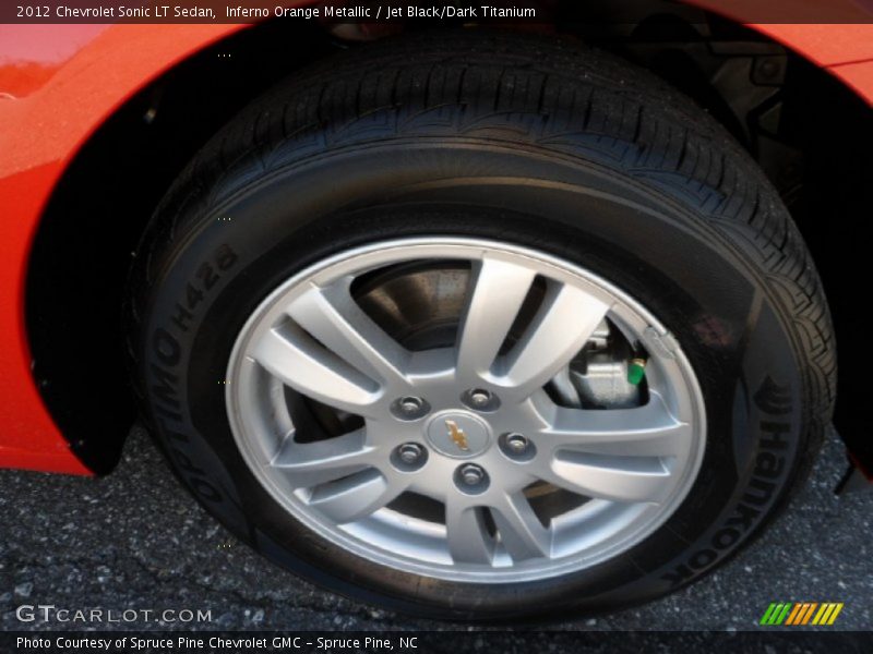  2012 Sonic LT Sedan Wheel