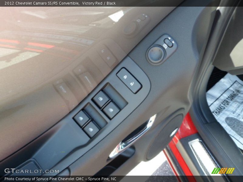 Victory Red / Black 2012 Chevrolet Camaro SS/RS Convertible