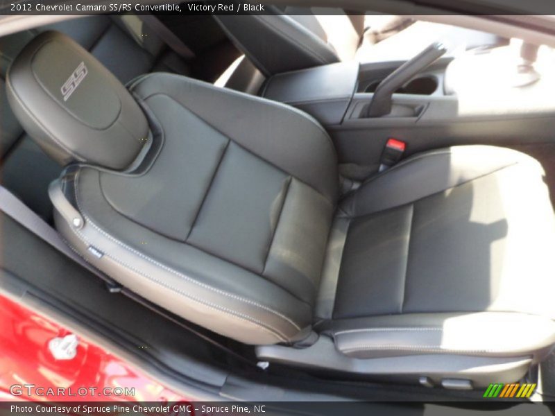 Victory Red / Black 2012 Chevrolet Camaro SS/RS Convertible