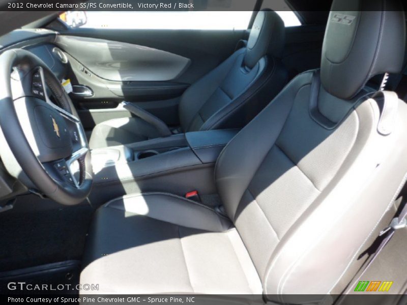 Victory Red / Black 2012 Chevrolet Camaro SS/RS Convertible