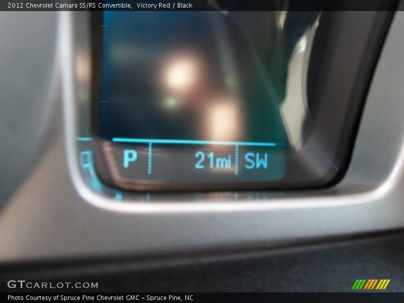 Victory Red / Black 2012 Chevrolet Camaro SS/RS Convertible