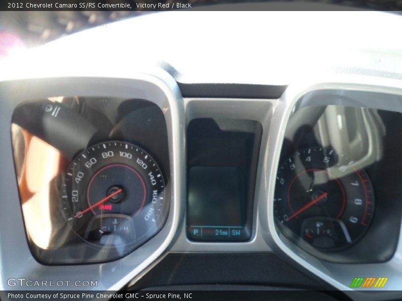 Victory Red / Black 2012 Chevrolet Camaro SS/RS Convertible