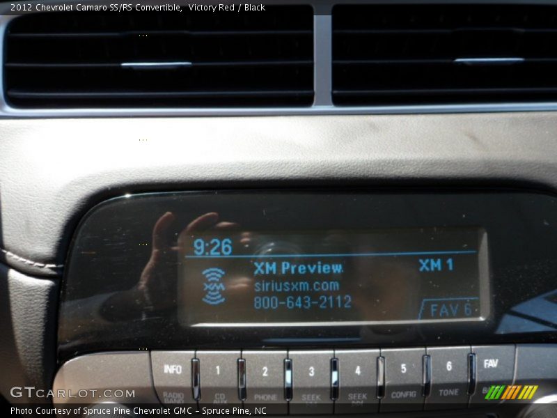 Victory Red / Black 2012 Chevrolet Camaro SS/RS Convertible