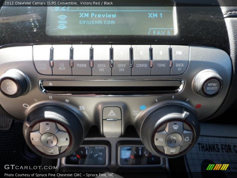 Victory Red / Black 2012 Chevrolet Camaro SS/RS Convertible
